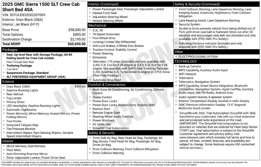 gmc sierra 1500 2025 3GTUUDED0SG207009 image gmc sierra 1500 2025 3GTUUDED0SG207009 image